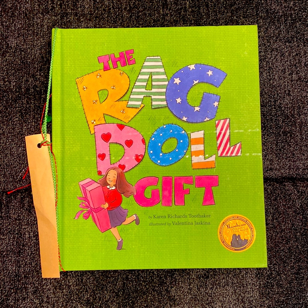 The Rag Doll Gift by Karen Richards Toothaker Hardcover New author signed!